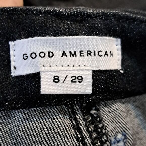 Good American Good Legs Sculpting Style# GL336BT Color Black 218 Size 8 - Picture 7 of 10